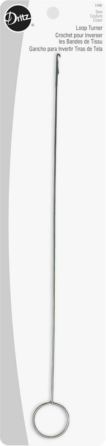 silver toned loop turner