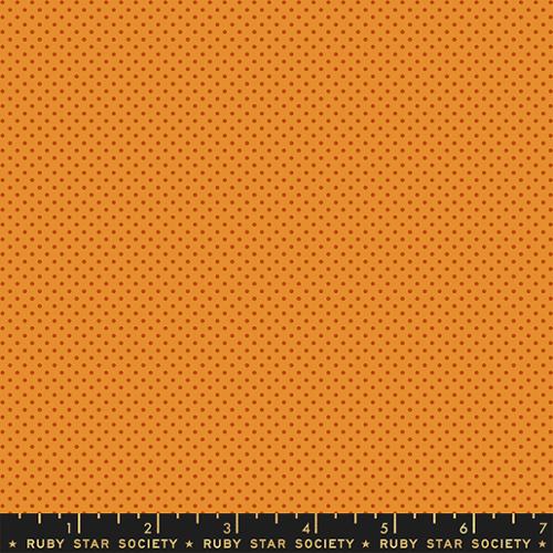 polkadots on orange