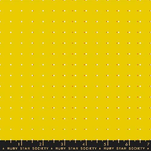 polka dots on yellow