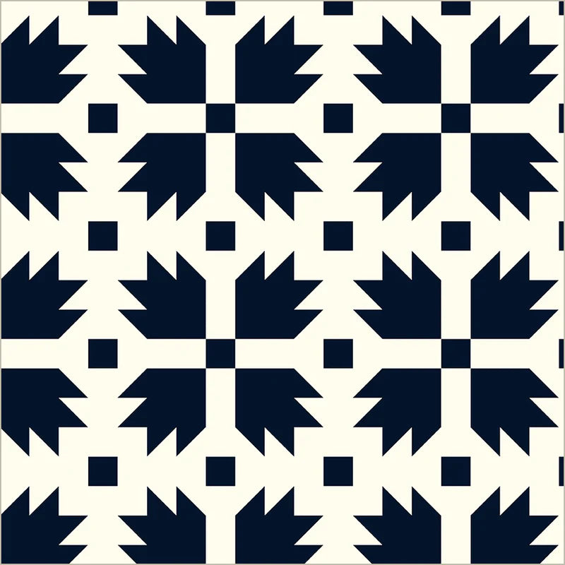 Windham Fabrics - Perfect Points II - Bear Paw (Navy)
