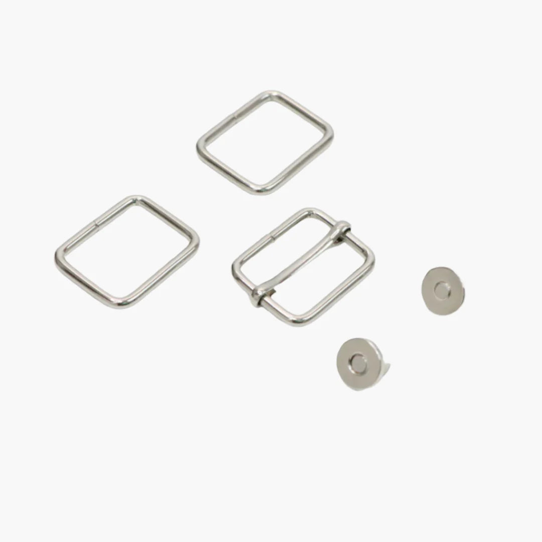 Sallie Tomato Holly Hardware Kit Silver