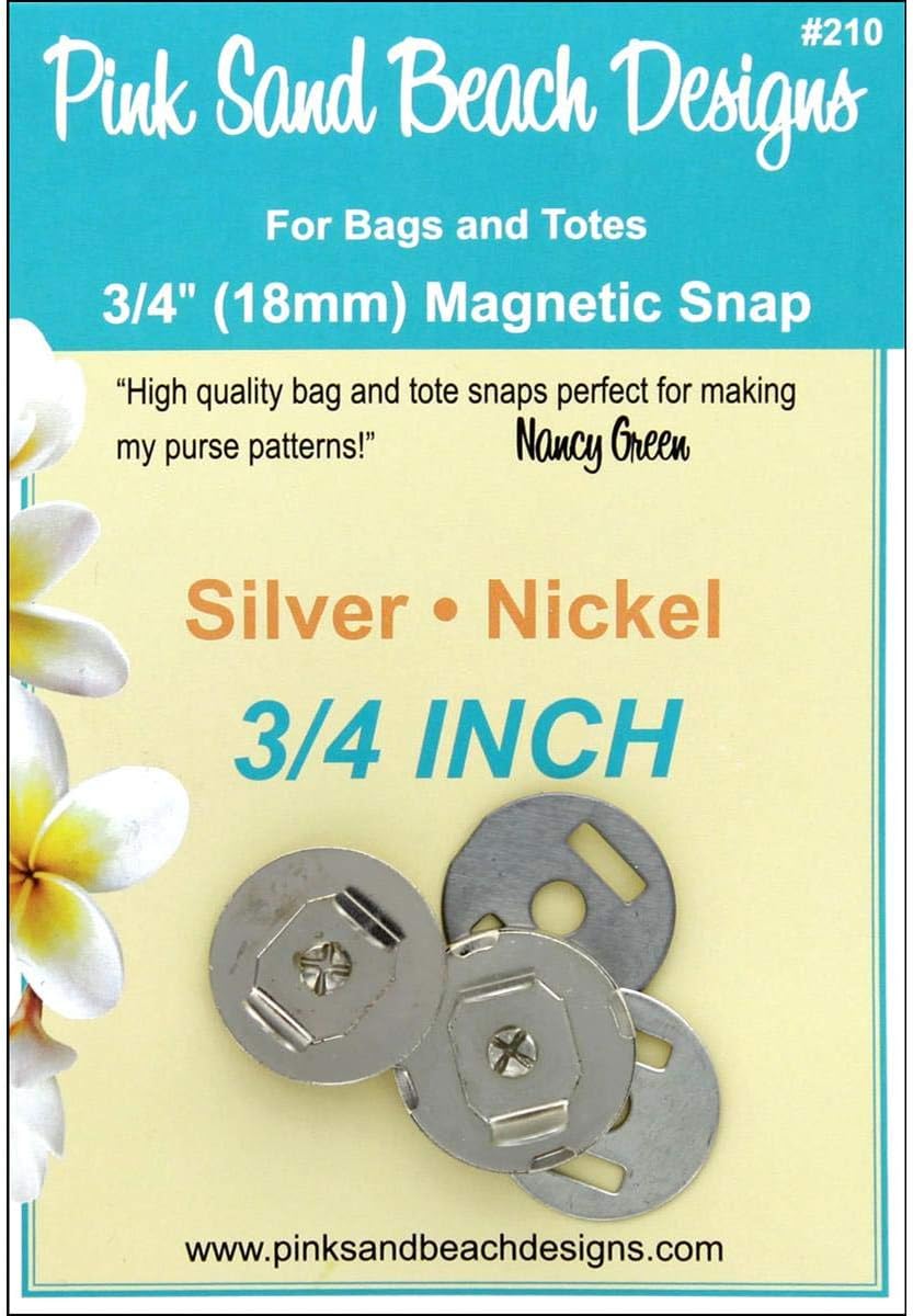 Pink Sand Beach Designs 3/4" (18mm) Magnetic Snap