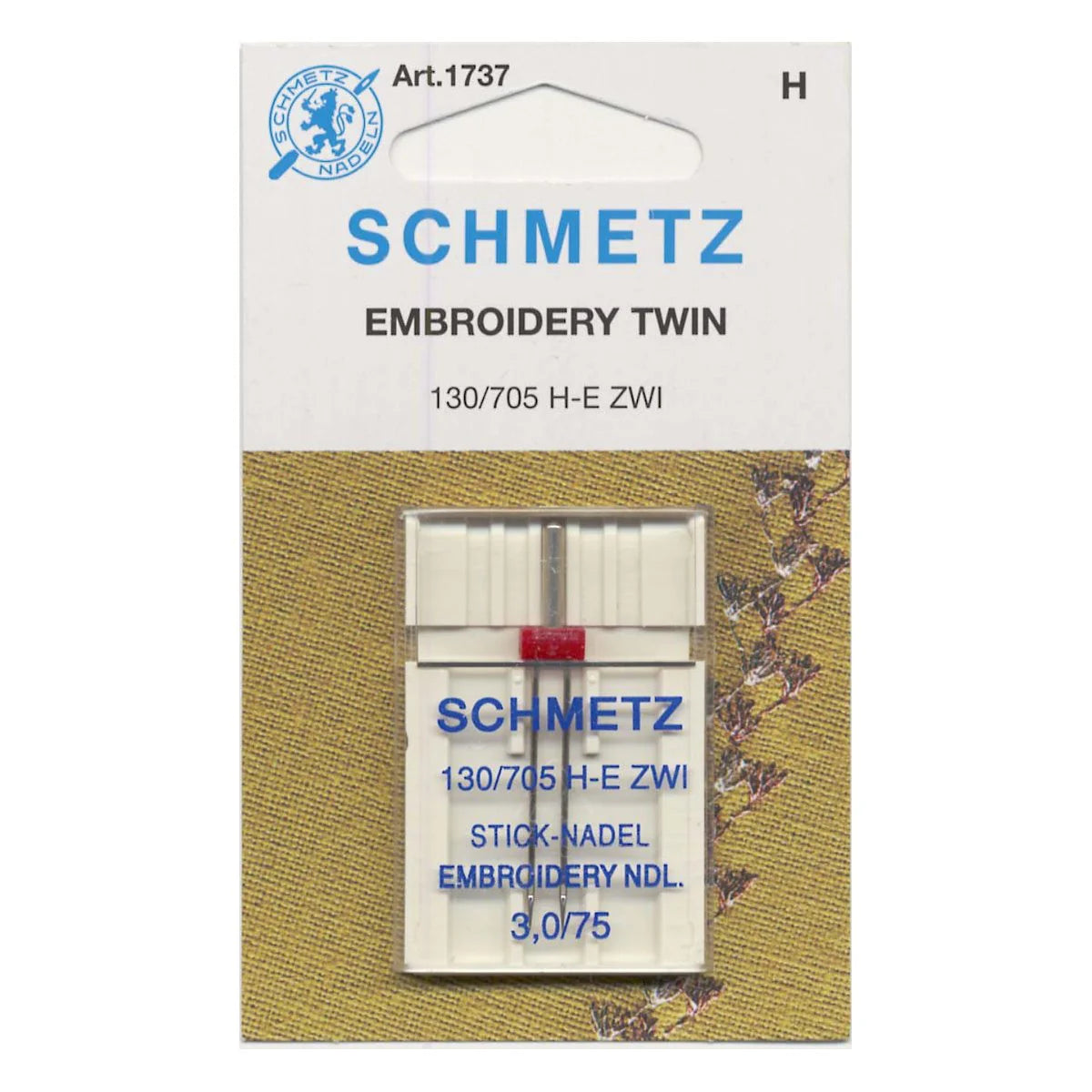 Schmetz Embroidery Twin Needle