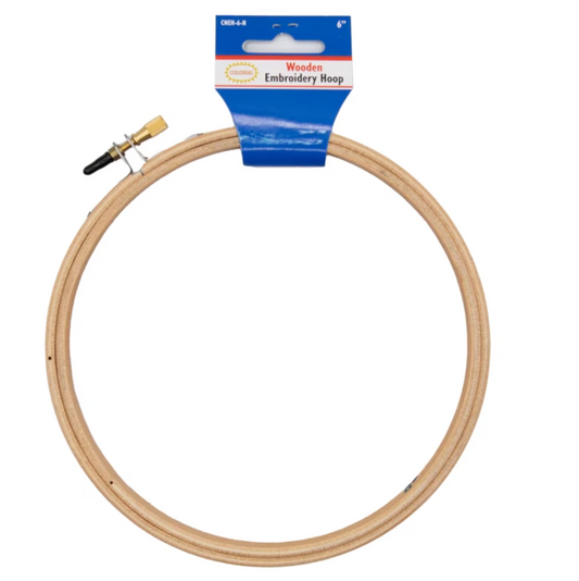 6 Inch Wooden Embroidery Hoop