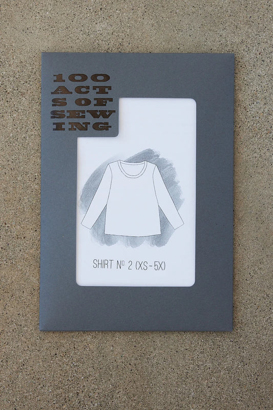 Shirt No 2 Pattern in it paper packaging