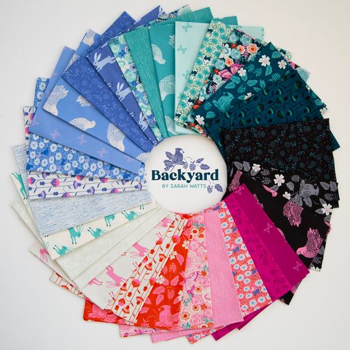 colorful fabric splay