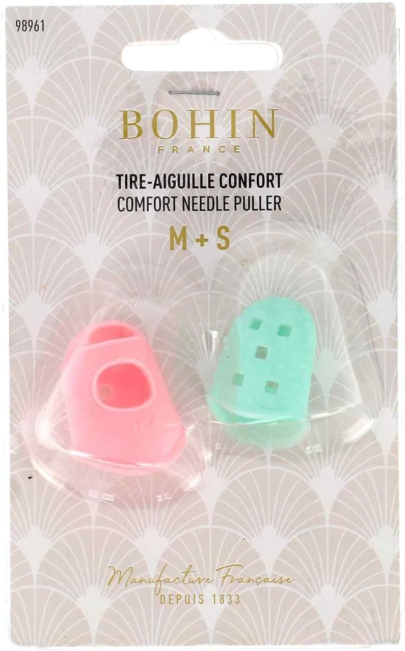 Bohin Comfort Needle Puller Thimble S-M