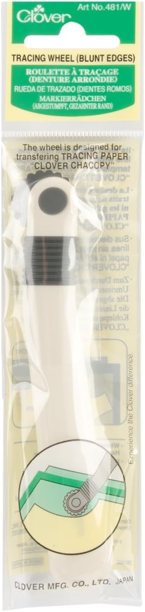 Clover Tracing Wheel (Blunt Edges)