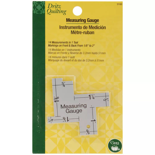 Dritz Quilting Measuring Gauge