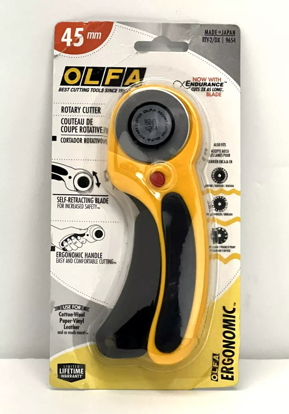 ofla 45mm ergonomic rotary cutter