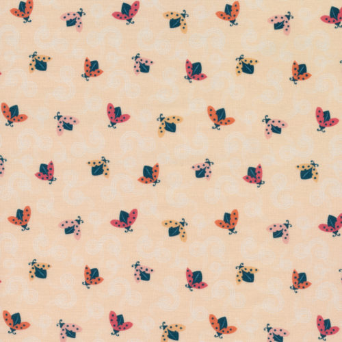 ladybugs on a pink background