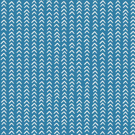 Little House Fabrics - Little House Baasics - Wheat Field (Blue)