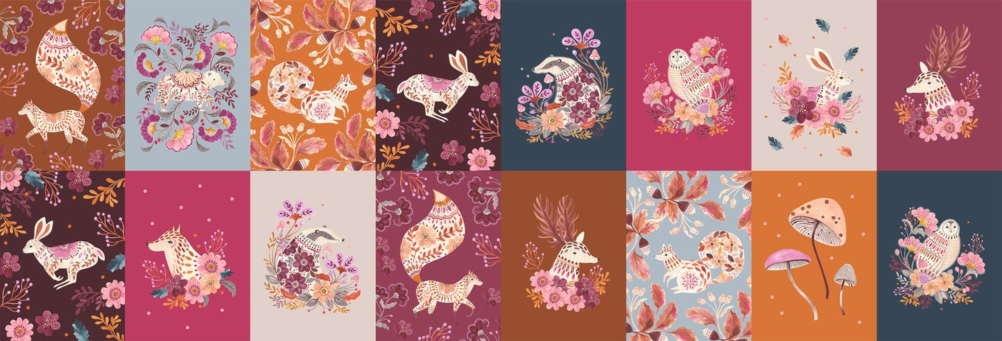 Fat Quarter Bundle - Maple Woods - Sarah Knight - Dashwood Studios - fat quarter - quilting cotton