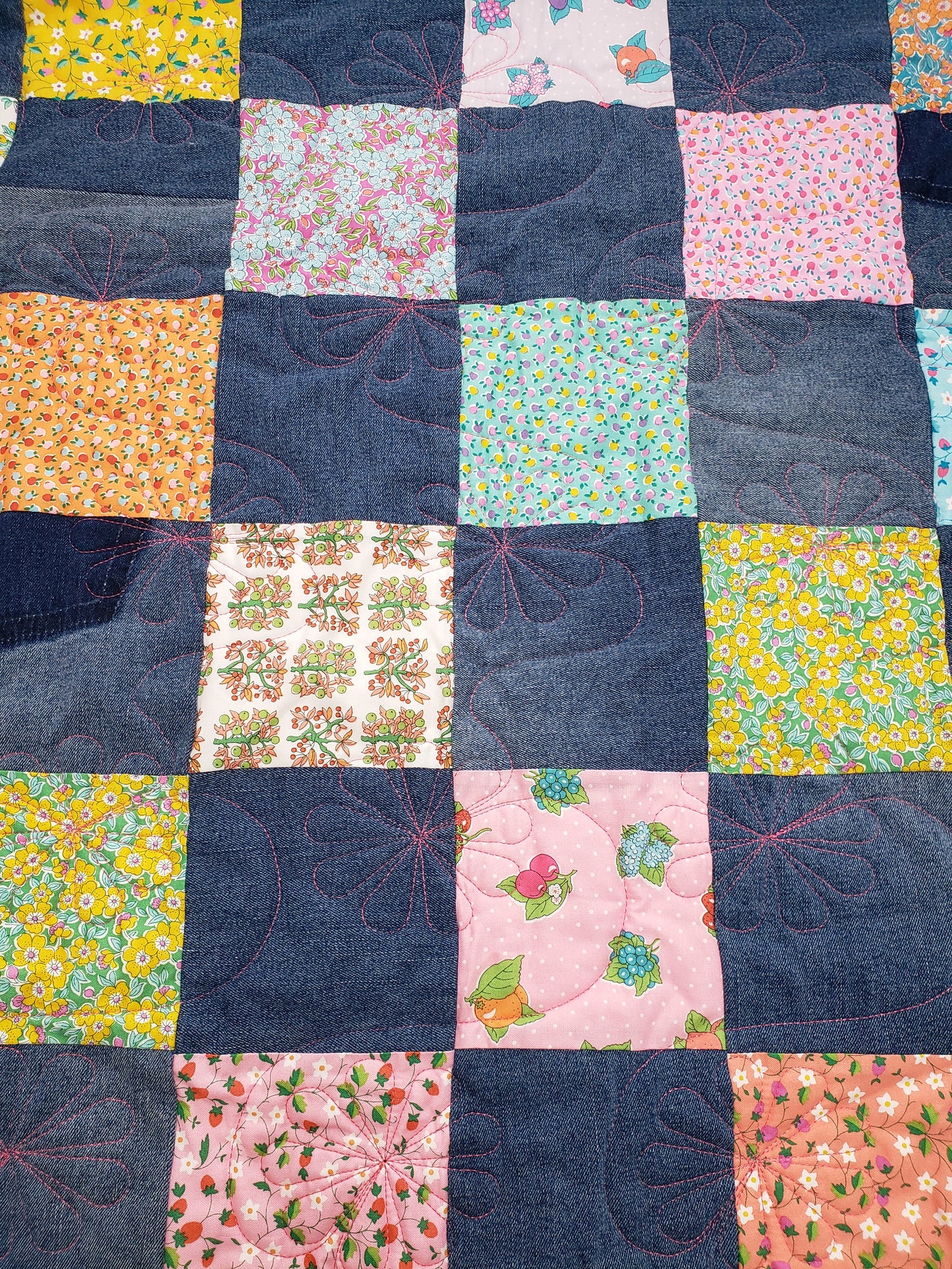Blue Jean Baby Denim Quilt - FREE Sew Local Class - Saturday, June 6, 10am-1pm