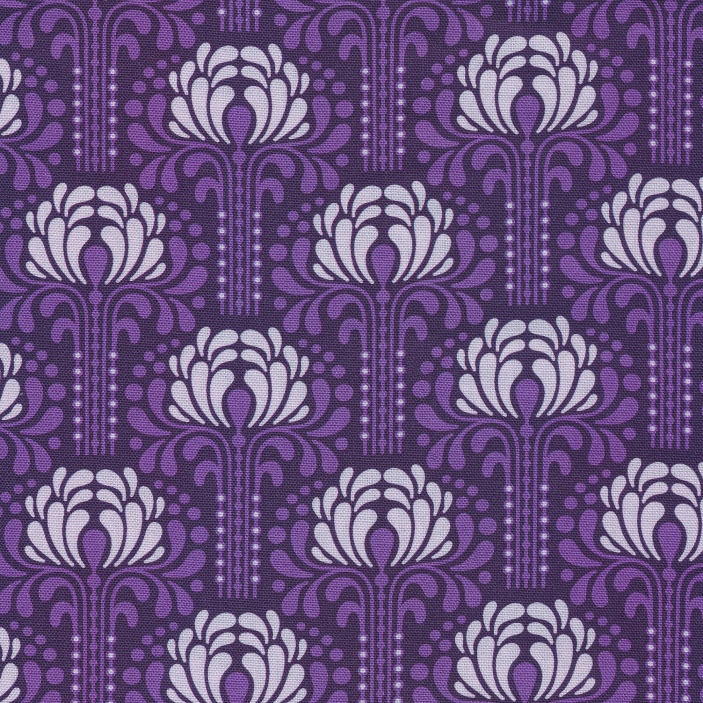 purple and lavender flowers on dark purple
