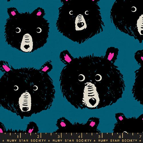 Teddy and the Bears - Sarah Watts  - canvas linen