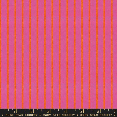 vivid pink background orange stripes