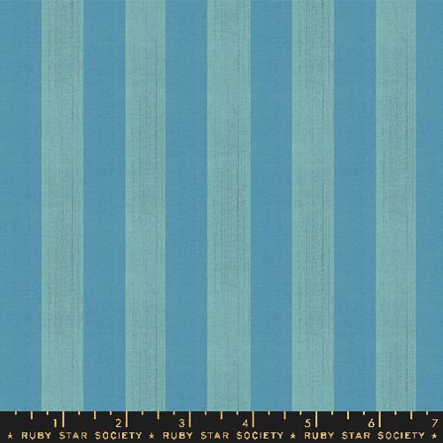 teal and light blue alternating wide stripes