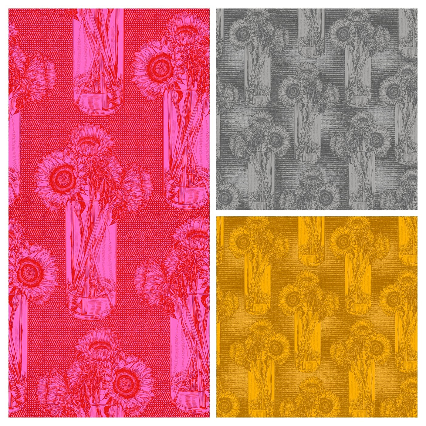 Collage of all three designs. see each image for more specific detail.