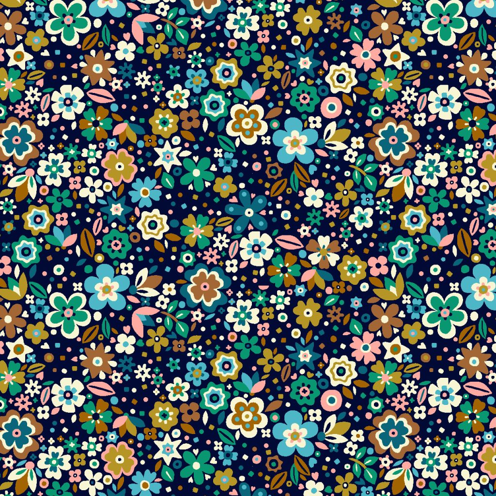 Florali Corduroy - small florals - Dashwood Studios