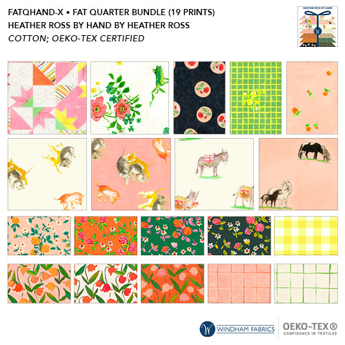 College of all prints listed in description in the fat quarter bundle