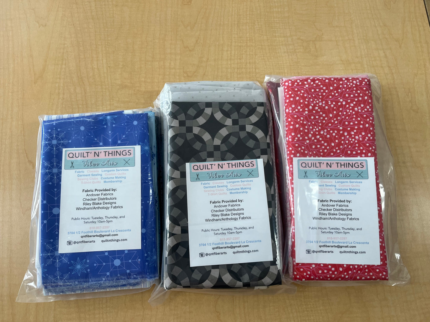 3 Modern Fabric Bundles