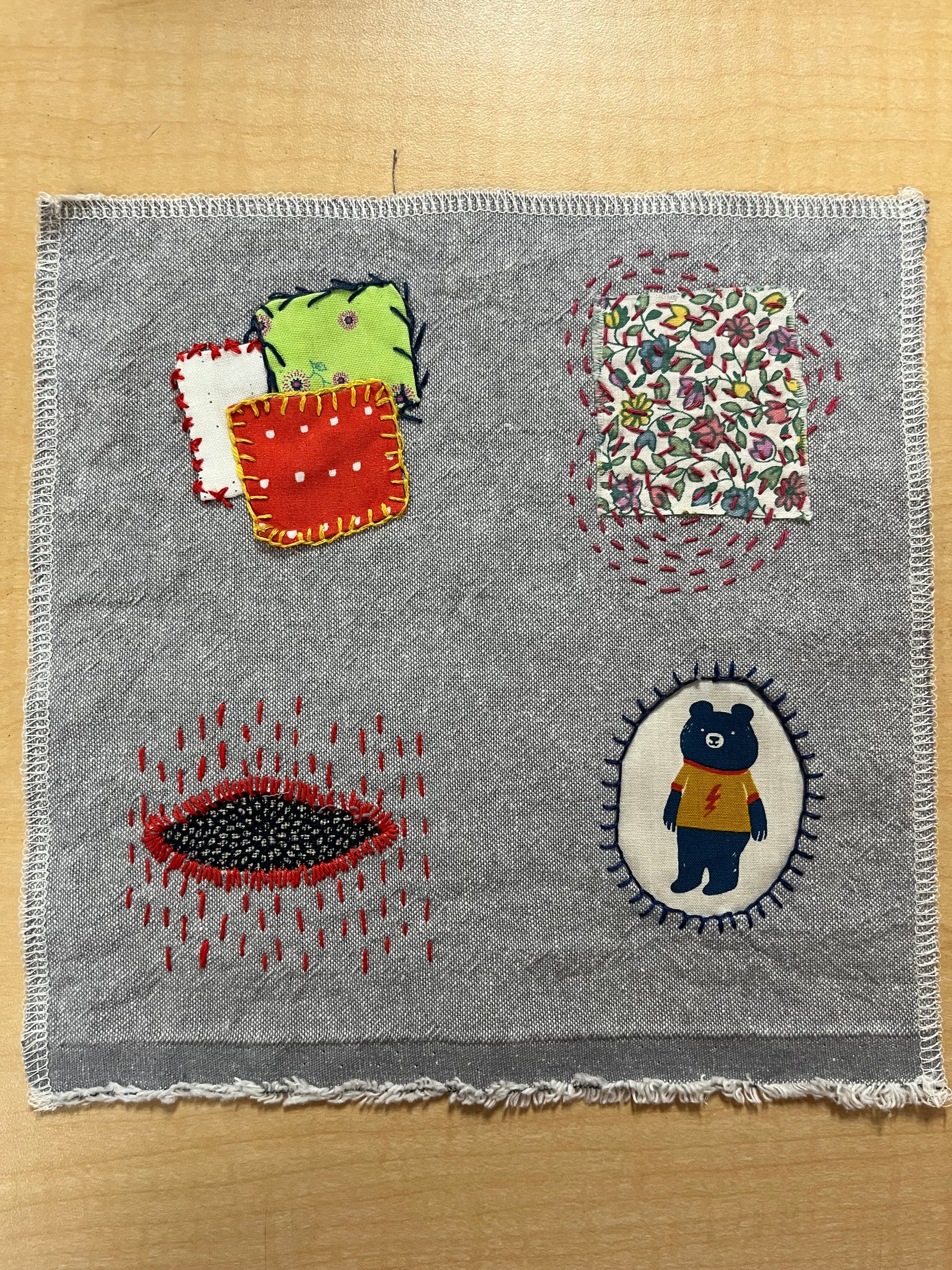 mending sampler