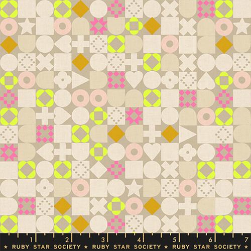 Manufacturer: RUBY STAR SOCIETY

Stock #: RS1134 13CL

Product Content: 85% Cotton/15% Linen

Type: 44" Wide

Designer: Rashida Coleman Hale

Group Name: Lofi Linens

Origin: Made in Japan

Color: Natural

Theme: Novelty

UPC: 752106897762

Code: 2864.04202