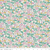 Carnaby Picadilly Poppy E - Bohemian Brights - Liberty of London - Riley Blake Designs - yard fabric - quilting cotton