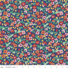 Load image into Gallery viewer, Carnaby Picadilly Poppy F - Bohemian Brights - Liberty of London - Riley Blake Designs - yard fabric - quilting cotton