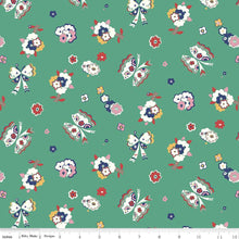 Load image into Gallery viewer, Carnaby Fluttering Floral B - Bohemian Brights - Liberty of London - Riley Blake Designs - yard fabric - quilting cotton