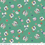 Carnaby Fluttering Floral B - Bohemian Brights - Liberty of London - Riley Blake Designs - yard fabric - quilting cotton