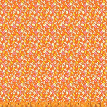 Load image into Gallery viewer, Red Orange Calico - Lucky Rabbit - Heather Ross - Windham Fabrics - half yard quilting fabric