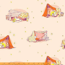 Load image into Gallery viewer, Blush Quilt Tent - Lucky Rabbit - Heather Ross - Windham Fabrics - half yard quilting fabric