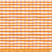 Load image into Gallery viewer, Lilac Painted Plaid - Lucky Rabbit - Heather Ross - Windham Fabrics - half yard quilting fabric