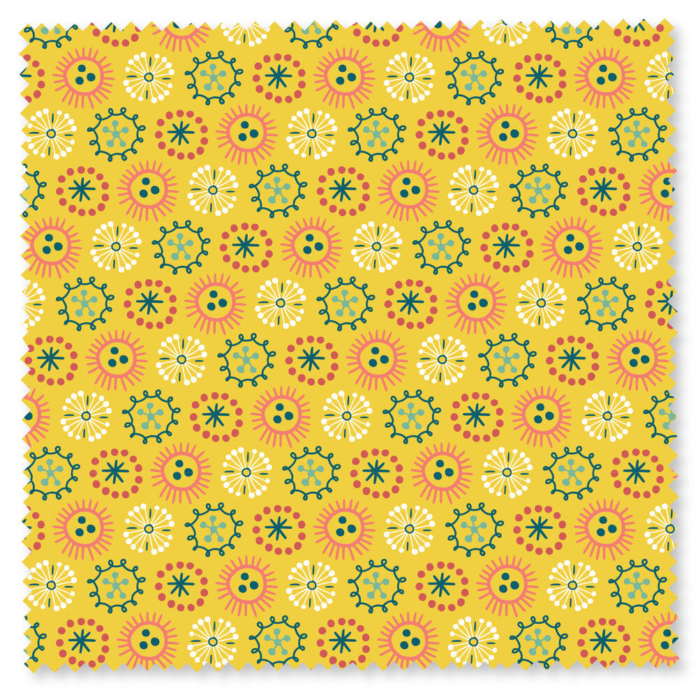 Charmingly Cheerful - 610130 - Shannon McNab - Felicity Fabrics - Cloud 9 Fabrics - half yard quilting fabric - floral