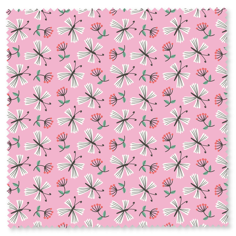 Charmingly Cheerful - 610133 - Shannon McNab - Felicity Fabrics - Cloud 9 Fabrics - half yard quilting fabric - floral