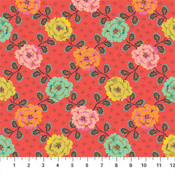 Kindred Sketches Floral - Coral