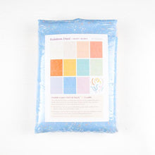 Load image into Gallery viewer, Flat Fat Stack - Granite Rainbow Dust - Organic Double Gauze - PBS Fabrics - GOTS certified organic cotton