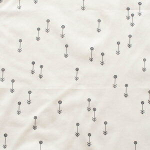 Desert Flowers Cream - The Desert Charley Harper - Birch Fabrics- Poplin - Organic Cotton - Birch Fabrics half yard fabric