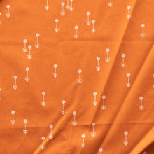 Load image into Gallery viewer, Desert Flowers Orange - The Desert Charley Harper - Birch Fabrics- Poplin - Organic Cotton - Birch Fabrics half yard fabric