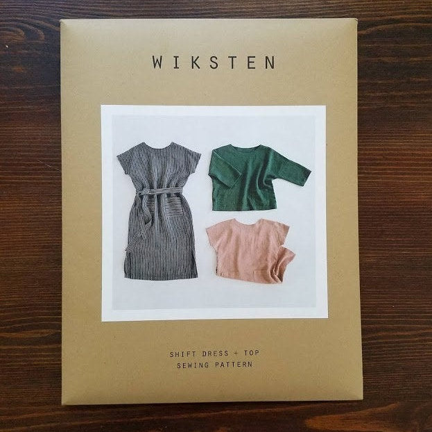 Sewing Pattern Wiksten Shift Dress + Top, Paper Pattern, Advanced Beginner Sewing Pattern
