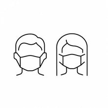 Load image into Gallery viewer, Creative Grids Face Mask Template (Pre-order) Mask Cutting Template - Face Mask Pattern - Face Mask Template Unisex