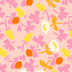Pink Calico - Lucky Rabbit - Heather Ross - Windham Fabrics - half yard quilting fabric